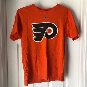 CLAUDE GIROUX #28 Philadelphia Flyers Reebok T-shirt Men’s Size Medium